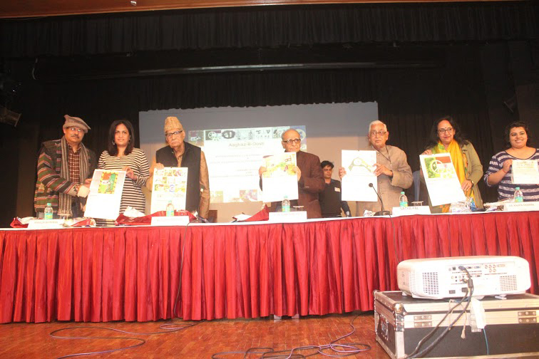 The Delhi launch of the Indo-Pak peace calender at Aaghaz-e-Dosti. Photo credit: aaghazedosti.files.wordpress.com